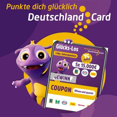 deutschlandcard app glückslos eingeben